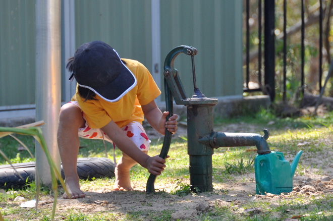 Preschool pump